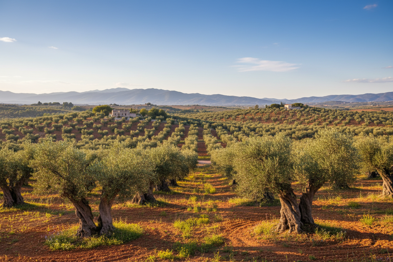 oilve vineyards